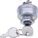 DVPARTS Starter Switch Ignition Key Switch 925-1396A 725-1396 430-770 1686734Sm 1679006Sm for MTD Troy-Bilt Cub Cadet Ryobi White Outdoor Huskee Ranch King Wizard Lawn Chief Statesman