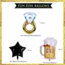 Bride Or Die Bachelorette Party Decorations Bridal Shower Decorations Bachelor Party Decorations For Men Bachelorette Party Supplies Black Gold Bachelorette Decorations For Party Bride To Be Balloons