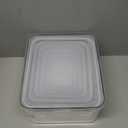 Freshmage Fruit Storage Containers for Fridge with Removable Colander, Airtight Food Storage Container, Dishwasher Safe Produce Saver for Refrigerator, Keep Berry Fruit Fresh Longer 6 pcs Large Clear