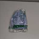 PRETTYGARDEN Women's Ruched Crop Tank Tops 2025 Summer Trendy Cap Sleeve Ribbed Knit Basic Fitted Going Out Tee Shirts (Grey Blue, Large)