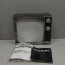 Haunted Hill Farm Haunted TV by Tekky, Battery-Operated, Motion Activated Animatronic Television with Sound Effects and Lights for Indoor or Covered Outdoor Creepy Halloween Decoration, 11" Haunted Tv