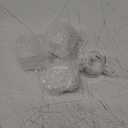 Leinuosen 4 Pcs Small Glass Creamer Pitcher Set Transparent Mini Poured Glass Tea Pitcher, Milk and Coffee Serving Jugs for Tea Milk Coffee(Handle Style)