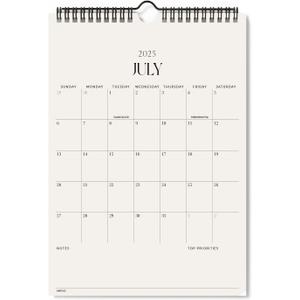Jotsome Wall Calendar 2025-2026, Academic Monthly Wall Calendar From July 2025 to December 2026 11x8.5 inch for Home and Office, Easy Planning (Medium)