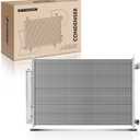 A-Premium Air Conditioning A/C Condenser Compatible with Nissan Rogue 2008-2013, Rogue Select 2014-2015, L4 2.5L, Replace# 92100JG000