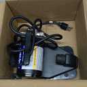 Acquaer Portable Electric Utility Water Transfer Pump 1/10 HP with Suction Hose Kit, Low Suction Water Removal for Water Beds, Pools, Rain Barrel, Aquariums, RV