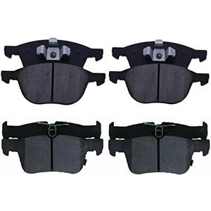EXPPOWER Replacement for Ceramic Brake Pads Front and Raer Ford Escape 2017/2018/2019 2.5L/FWD and with 1.5L (D1044 D1665)