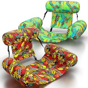 Pool Floats for Adults 2 Pack Floating Lounge Chair & Pool Noodle, Thickened Durable Design with Air Pump, Ideal for Summer Pool Parties