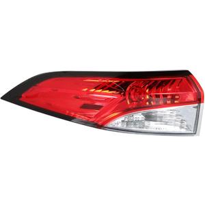 WFLNHB Outer Left Side Tail Light Assembly Replacement for Toyota Corolla 2020-2021 Driver Side Rear Tail Light Lamp 81560-02C10 TO2804154