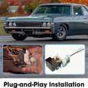 Headlight Switch Pigtail Kit 8Pin Connector Compatible with GM Chevy 1968-1984 Replace 01995179 1995179 D1588 19245093