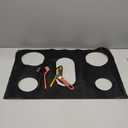 Stove Protector liner For 30" LG Gas Range Model LGLDG4315 LRG4115 LRG4113 LDG4313 LRGL5825 LRGL5925 LSGL6335 5-Burner Thickness Reusable Stove Burner Covers