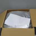 bUCLA 12 Pack Black Plastic Serving Bowls - 54 OZ Angled Bowls Disposable for Chip&Candy - Party Table Salad and Fruit for Party, Wedding & Graduation