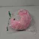 Plush Hamster Stuffed Animal Toys Hamster Throw Pillow with Blanket 19.7 Inches Pink