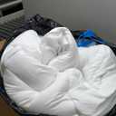 Utopia Bedding Comforter Queen Size 88 x 88 Inches White, All Season Duvet Insert, Down Alternative Box Stitched Bed Comforter with Corner Tabs, Machine Washable