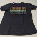 Lincoln Park, Michigan - Retro Vintage City Shirt T-Shirt (Small, Black)