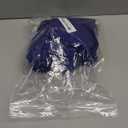 B2prity Womens One Piece Swimsuit Retro Square Neck Tummy Control Bathing Suits Ruched Modest Full Coverage Swimwear (Medium, Dark Blue)