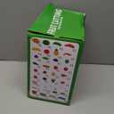 NIPLOOOW Play Food Set for Kids, Toddler Learning Toys, Cutting Food Toy Color Sorting Set, Pretend Food Play Kitchen Accessories for Kids, Birthday Gifts for 3-8 Years old Boys Girls Educational Toys