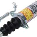 MaySpare Fuel Shutoff Solenoid 1502-12D6U2B2S2A Compatible With Woodward 307-2546 1502 Series 12VDC