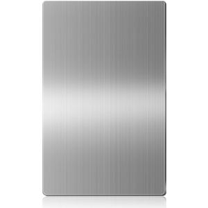 Gisafai 1 Pcs 24 x 16 Inch Stainless Steel Backsplash Panel Hand Dryer Splash Guard Wall Backsplash Protector with Ultra Strength Adhesive for Bathroom, Kitchen, Stovetop