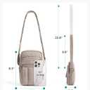 BAGSMART Crossbody Bags for Women, Mini Cell Phone Cross body Purses Travel Wallet with RFID Blocking Card Slots