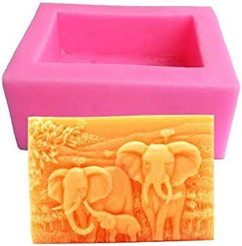 Pack Of 3 YAFOWP Silicone Mold Elephants, Elephant Family Craft Art Silicone Soap Mold, Craft molds DIY Handmade Soap Mold - The Best DIY Handmade Gifts Pack Of 3 YAFOWP Silicone Mold Elephants, Elephant Family Craft Art Silicone Soap Mold, Craft molds DIY Handmade Soap Mold - The Best DIY Handmade Gifts