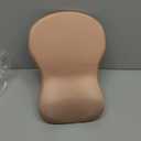 Gel Mouse Pad with Wrist Rest, Ergonomic Office Mousepad with Massage Design, Non-Slip & Smooth Surface Comfortable Desk Accessories Mat for Office, Gaming and Study. (Chocolate brown)