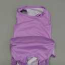 Full Body Dog Diaper with a Puppy Nappies Physiological Dog Surgery Recovery Suit for Dogs Cats After Surgery, Soft Breathable Pet Bodysuit Alternative Surgical Suit Puppy Wear (Purple, Large)