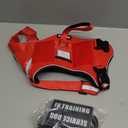 Service Dog Vest Harness and Leash Set+10 Patches,No Pull&Adjustable Reflective Dog Harness with Soft Padded Handle for Training/Everyday,Fit Small/Medium/Large/Extra-Large Dogs(Red M)