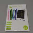 4 Pack LCD Writing Tablet for Kids, 6.5 Inch Colorful Doodle Board Drawing Tablet, Erasable Reusable Electronic Drawing Pads, Educational Learning Toys Birthday Gifts for Girls Boys Age 3 4 5 6 7 8