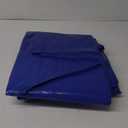 2 Pack 8' x 10' Waterproof Tarps, Finished Size Tarp Cover with Grommets Reinforced Edges, 5 MIL Multipurpose Light Duty Tarpaulin for Car, Camping, Boat, Roof, Protective Cover - Blue