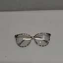 Gaoye Blue Light Blocking Glasses - Trending Round TR90 Frames, Metal Arms, UV400 Protection - Matching Soft Case (1-leopard/Transparent Lens)