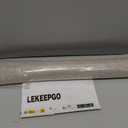 LEKEEPGO Ultra Thin Indoor Door Mat 24"x36", Low-Profile Door Mat Indoor Entrance, Non Slip Rubber Backing Inside Doormat Washable Welcome Front Entryway Dirt Trapper Entry Mat, Khaki