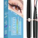 Heated Eyelash Curlers - 2 in 1 Clip- Type Heated lash Curler Best Seller Electric Eyelash Curler 3 Temp Settings for Makeup Tools USB Rechargeable Natural Curling 24H Long Lasting V2-7