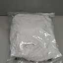 Twin Size Box Spring Cover with Smooth and Elastic Woven Material, Alternates for Bed Skirt, Wrinkle & Fading Resistant, Washable, Dustproof, White