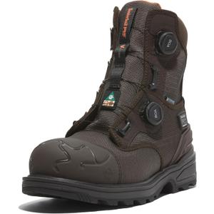 Timberland PRO Magnitude BOA 8 Inch Composite Safety Toe Waterproof Puncture Resistant, Size: 8.5