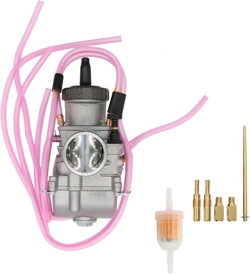 Carburetor Carb Kit Replacement for RM125 RM250 CR250 CR250R CR500R KX125 KX250 YZ250 ATV Engines Carburetor PWK38 38MM 1978-2002