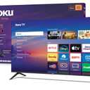 Roku Smart TV 2026 – 65-Inch Select Series, 4K QLED TV – Roku TV with Voice Remote – Flat Screen QLED Television with Wi-Fi for Streaming Live Local News, Sports, & Movies – Bluetooth Headphone Mode
