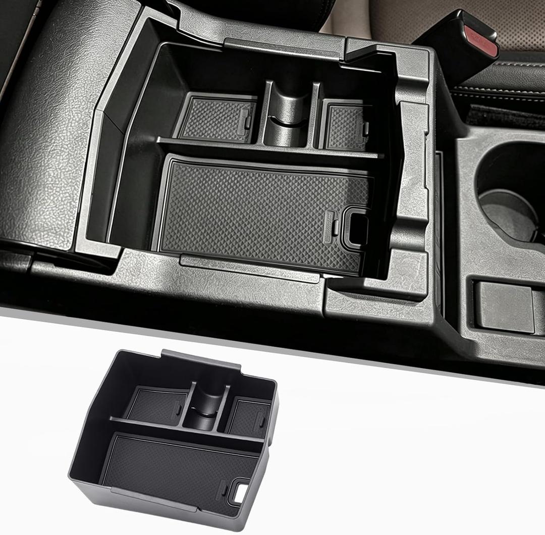 Center Console Organizer Compatible with 2025 2026 Subaru Forester | Interior Tray Armrest Insert Storage Box Easy Removal Accessories