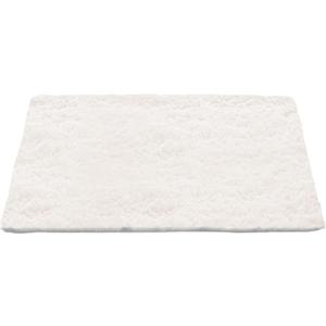 TTLOJ Rectangle Rug for Play Tent, Decorative Area Rug, Fluffy Soft Mat Pad for Kids Room Playhouse Nursery Room, Children Room Decor Dormitory Velvet 50.5" Lx38.5 W White