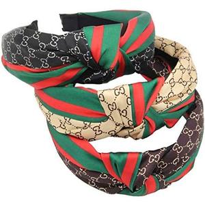 AKarrLili Hair bands Classic pattern 3 in 1 Soft and comfortable hair bands Styling Fixed hairstyle for women