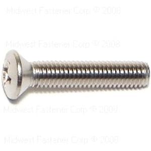 Midwest Fastener Screw MACH PHLPS FLT SS10-32X1 M932665