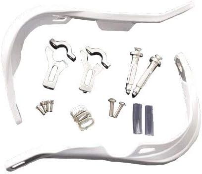White Dirt Bike 7/8" 22mm Motorcycle Brush Hand Guard Guards for Honda CR XR XL TRX CRF 125 150 200 250 350 400 600 650 Kawasaki Kdx KLX Suzuki DR DRZ Yamaha YZ XT DT
