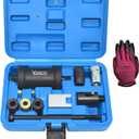 Fuel Injector Removal Tool, Injector Seal Replace Install Kit, compatible con BMW N14 N18 N20 N26 N47 N53 N54 N55 N57 N63 S63 B38 B48 B58 with Extended Slide Hammer Screws (SET)
