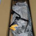 PHUNAYA Floating Shelves,Wall Mounted Shelf for Kitchen,Living Room,Bedroom,Bathroom Storage,Rustic Wood,Set of 2(Carbonized Black)