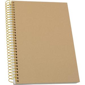 Yansanido Large Spiral Notebook, 2 Pcs B5 Pink Thick Paper Hardcover 7mm College Ruled 150 Sheets -300 Pages Journals for Study, Work, Travel and Notes 