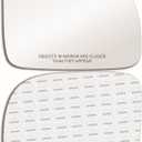 New Replacement Mirror Glass for 2007-2012 HYUNDAI SANTA FE Passenger Side View Right RH - Only fits mirrors without courtesy - turn signal light in housing.