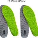 Cloud Technology Soles Insoles - Soft Arch Support Steppers Insoles for Men & Women Work All Day Superior Comfort Insoles (2 Pairs, Women 12.5-14.5 | Men 11.5-13.5)