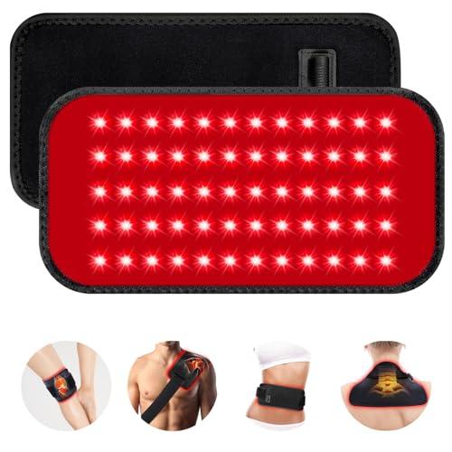 Red Light Therapy Belt, 3 in 1 LED Bead Infrared Light Therapy for Body, Wearable Wrap with Timer for Back Shoulder Waist 660nm Red Light-Therapy & 850nm Infrared Light Device Home Use (Corded)