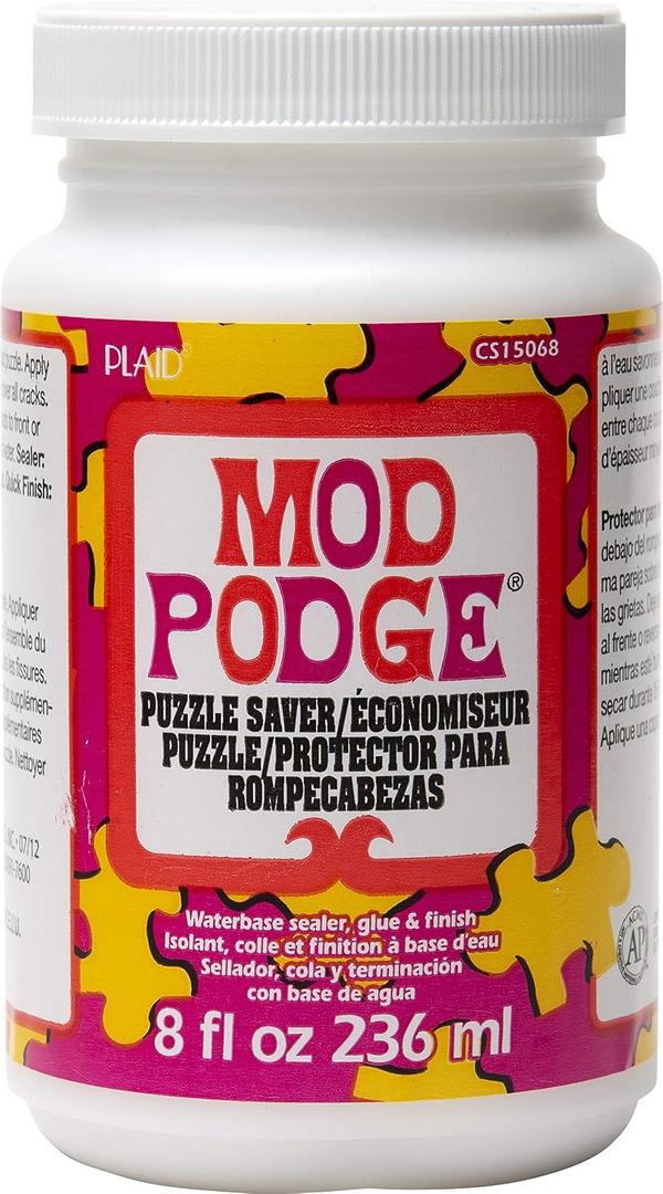 2 x Mod Podge Puzzle Saver (8-Ounce), CS15068, White