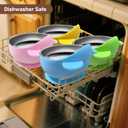 Stainless-Steel Baby Bowls with Suction: Food Grade & Dishwasher Safe - Baby Led Weaning Supplies for 6-18 Months Kids - High Chair