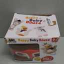 iPlay, iLearn Baby Toys 3 6 12 Month Newborn Gifts, Infant Soft Farm Stuffed Animal Rattles Plush Barn, Boy Girl Stuff, Shower Basket Stuffer, Sensory Hand Development Toy 0 2 4 7 9M 1 Yr - Farm